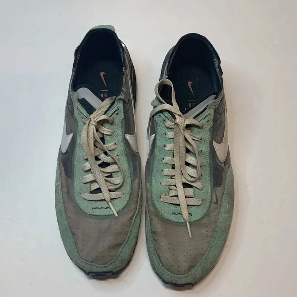 NIKE Sneakers Waffle One Light Menta DD8014-005 Men’s Size 11 - Picture 3 of 10